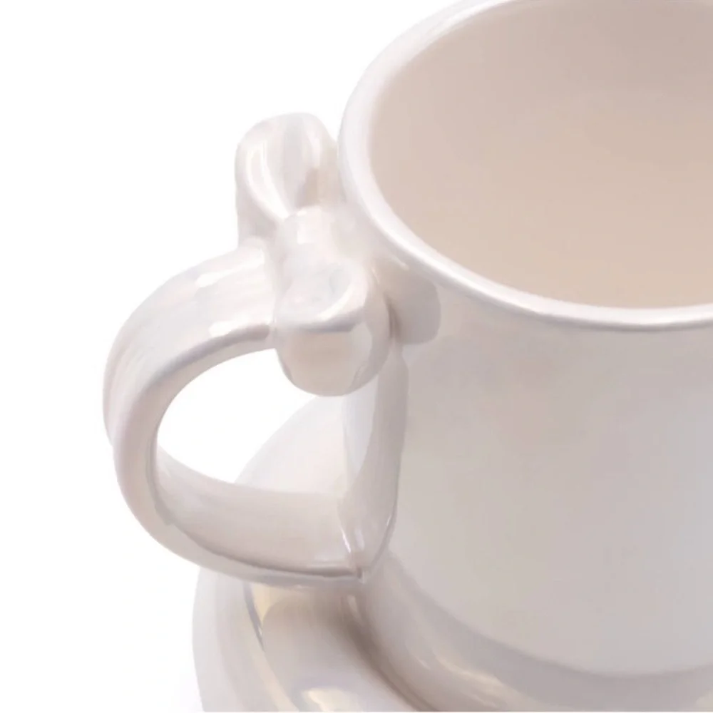 Target 🎯 10oz Bow Coffee Mugs Iridescent